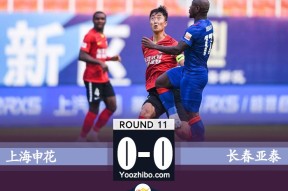 申花0-0长春亚泰 艾迪染红杨泽翔替补2分钟直红