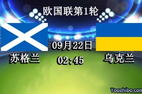 苏格兰vs乌克兰赛事前瞻分析：苏格兰主场成绩出色